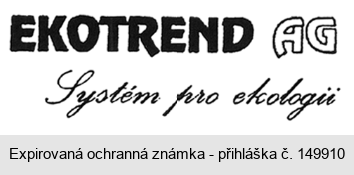 EKOTREND AG Systém pro ekologii