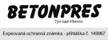 BETONPRES Týn nad Vltavou