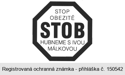 STOP OBEZITĚ STOB HUBNEME S IVOU MÁLKOVOU