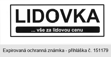 LIDOVKA ... vše za lidovou cenu