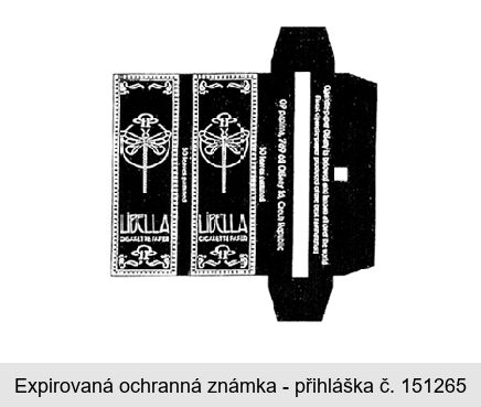 OP LIBELLA CIGARETTE PAPER 50 leaves gummed