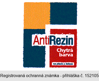 AntiRezin Chytrá barva na plech a železo
