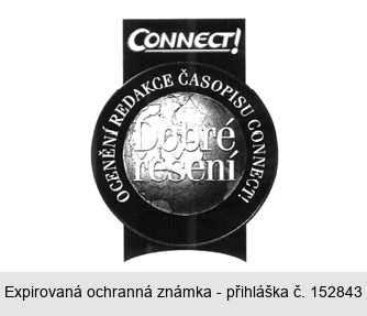 CONNECT OCENĚNÍ REDAKCE ČASOPISU CONNECT! Dobré řešení