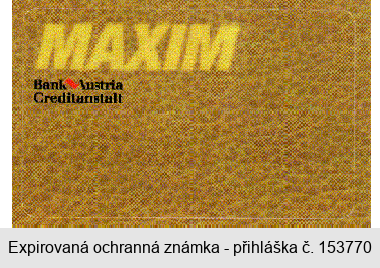 MAXIM Bank Austria Creditanstalt