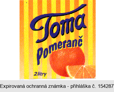 Toma Pomeranč 2 litry