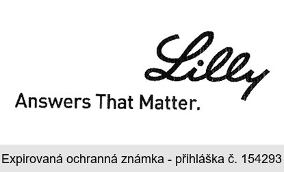 Lilly Answers That Matter.