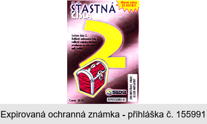 ŠŤASTNÁ ČÍSLA 2