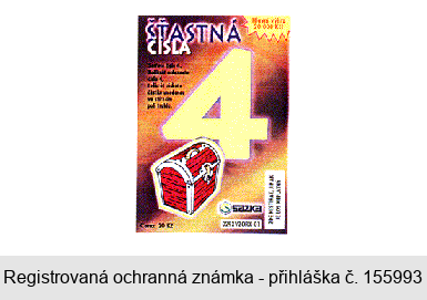 ŠŤASTNÁ ČÍSLA 4