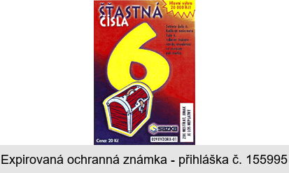 ŠŤASTNÁ ČÍSLA 6