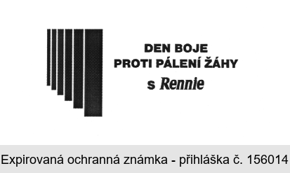 DEN BOJE PROTI PÁLENÍ ŽÁHY s Rennie