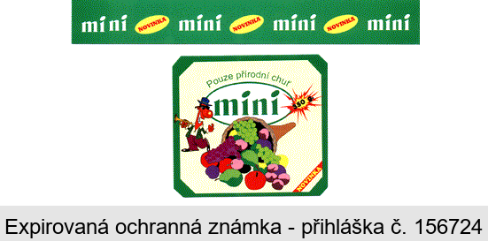 mini Pouze přírodní chuť