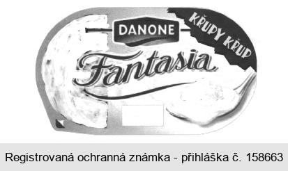 DANONE KŘUPY KŘUP Fantasia
