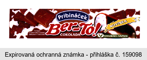Pribináček Ber-To! ČOKOLÁDA