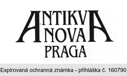 ANTIKVA NOVA PRAGA