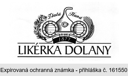 Zlatá Haná OD ROKU 1877 LIKÉRKA DOLANY