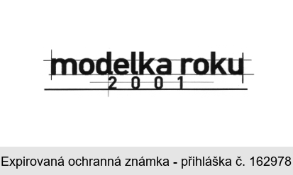 modelka roku 2001