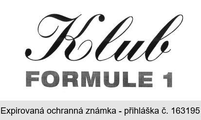 Klub FORMULE 1