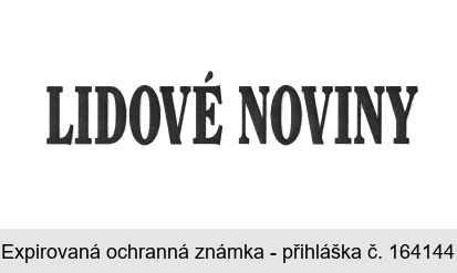 LIDOVÉ NOVINY