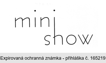 MINI SHOW