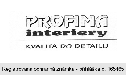 PROFIMA interiery KVALITA DO DETAILU