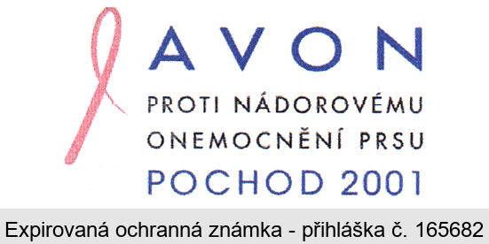 AVON PROTI NÁDOROVÉMU ONEMOCNĚNÍ PRSU POCHOD 2001