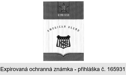 20 KING SIZE AMERICAN BLEND KS