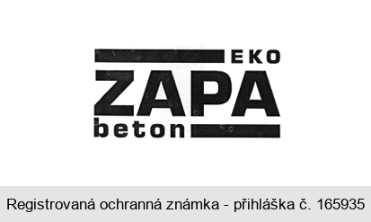 EKO ZAPA beton