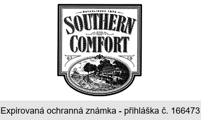 ESTABLISHED 1874 SOUTHERN COMFORT