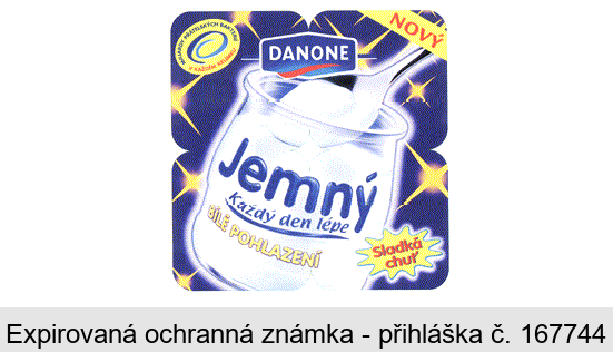 DANONE Jemný Každý den lépe BÍLÉ POHLAZENÍ