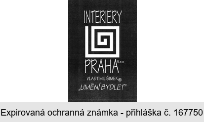 INTERIERY PRAHA s.r.o. VLASTIMIL ŠIMEK "UMĚNÍ BYDLET"