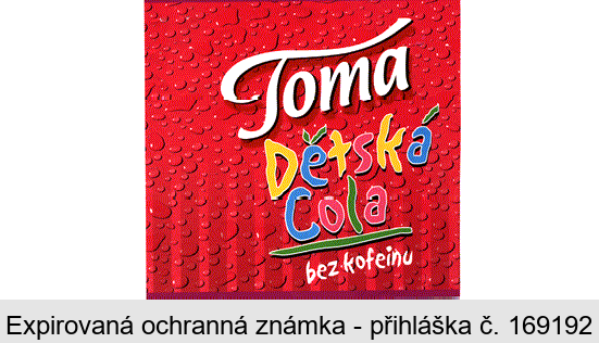 Toma Dětská Cola bez kofeinu