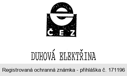 ČEZ DUHOVÁ ELEKTŘINA