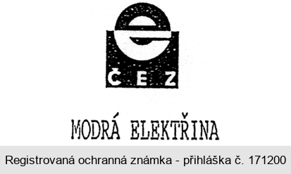 ČEZ MODRÁ ELEKTŘINA