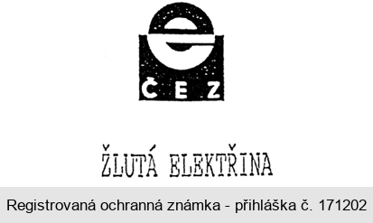 ČEZ ŽLUTÁ ELEKTŘINA