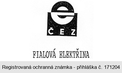 ČEZ FIALOVÁ ELEKTŘINA