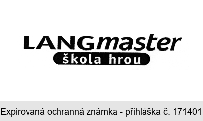 LANGmaster škola hrou