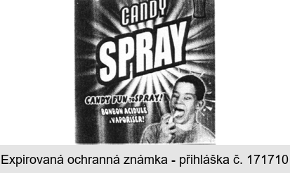 CANDY SPRAY CANDY FUN TO SPRAY! BONBON ACIDULÉ A VAPORISER!