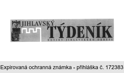 JIHLAVSKÝ TÝDENÍK NOVINY JIHLAVSKÉHO OKRESU