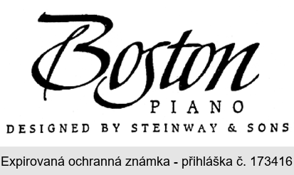 Boston PIANO DESIGNED BY STEINWAY & SONS