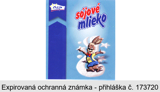 asp sójové mlieko