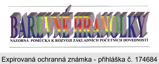 BAREVNÉ HRANOLKY  názorná pomůcka k rozvoji základních početních dovedností