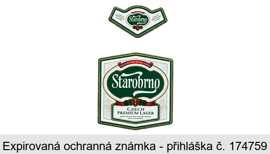 Starobrno  CZECH PREMIUM LAGER