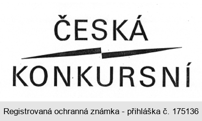 ČESKÁ KONKURSNÍ