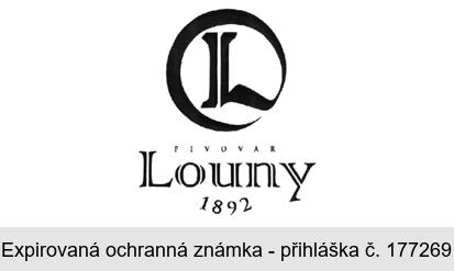 L  Pivovar Louny  1892