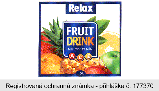 Relax FRUIT DRINK MULTIVITAMÍN ACE