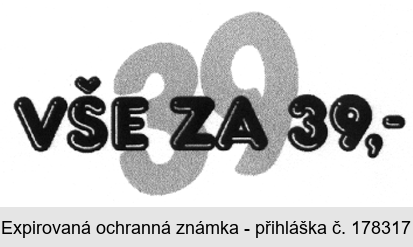 VŠE ZA 39,-