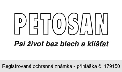 PETOSAN  Psí život bez blech a klíšťat