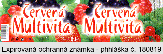 Červená Multivita Červená Multivita 2 l