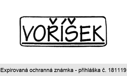 VOŘÍŠEK