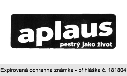 aplaus pestrý jako život